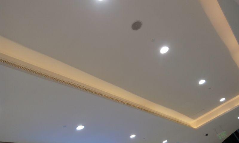 Finished Drop Ceiling